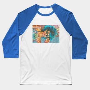 Swiming pool Baseball T-Shirt